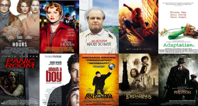 ۱۲ فیلم برتر دهه ۲۰۰۰  برای تماشا